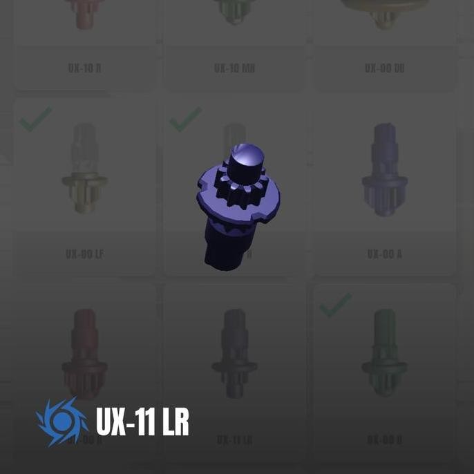 UX-11 Bit Low Rush New Asli Takaratomy