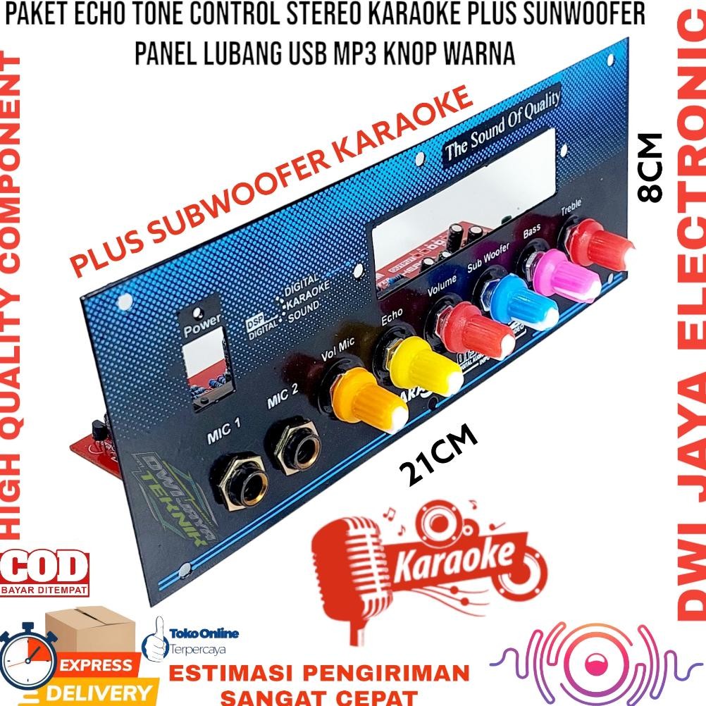 Stereo Tone Control Hybris + Panel Stereo Tone Control Subwoofer Echo