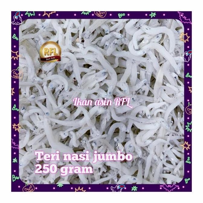 

Ikan Asin Teri Nasi Jumbo 250 Gram