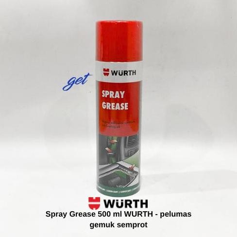 Spray Grease 500 Ml Wurth - Pelumas Gemuk Semprot Best Quality