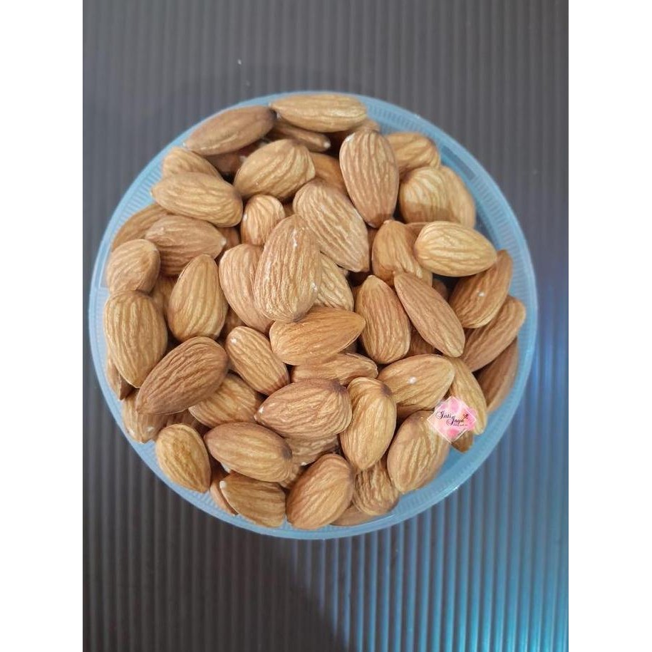 

```````] ALMONESIA KACANG ALMOND UTUH REPACK