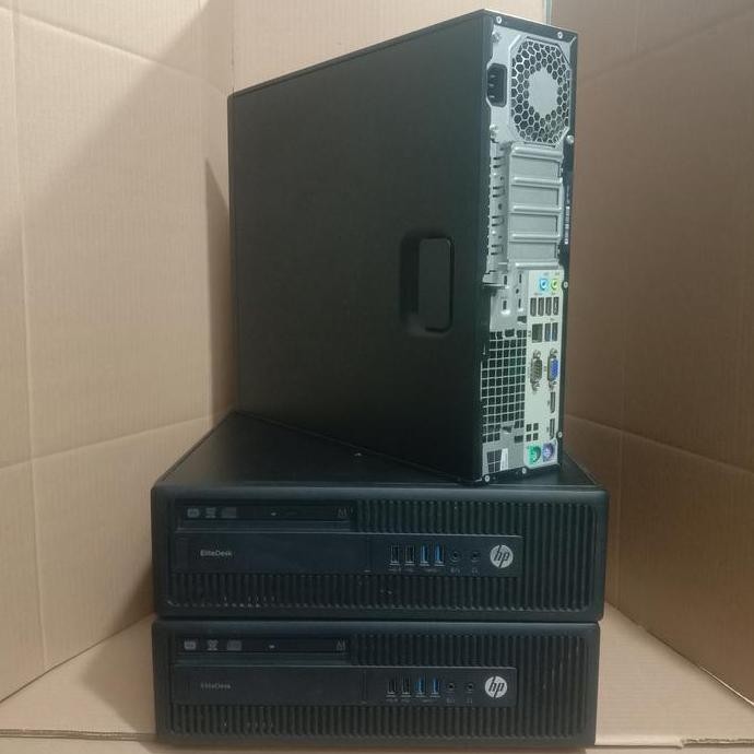 Pc Hp Elitedesk 705 G2 Sff Amd A8-8650B Ram 4Gb Hdd 500Gb Ber New Stok