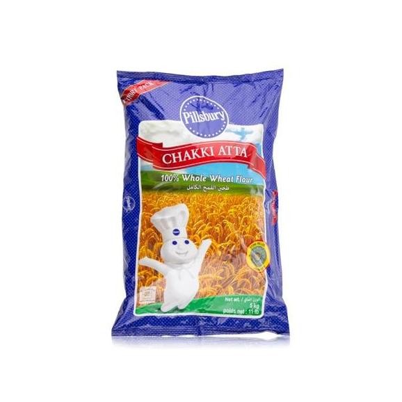 

siap kirim] PILLSBURY CHAKKI ATTA 5KG