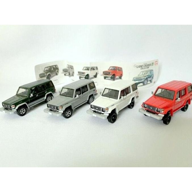 TERBARU 1/64 Land Cruiser 70 Collection Gacha Gashapon toys cabin