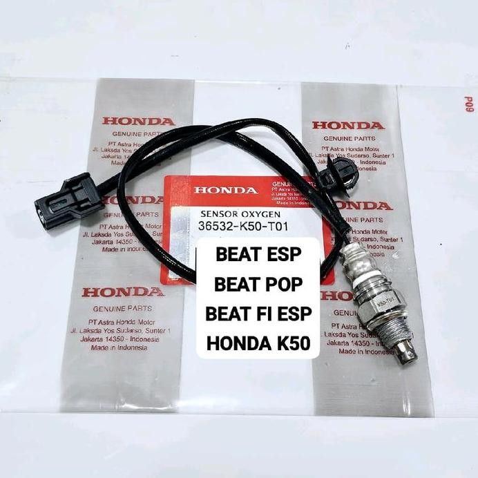 SENSOR OKSIGEN BEAT ESP BEAT POP BEAT FI ESP HONDA K50 SENSOR OXYGEN CO2 SENSOR SUHU EMISI BEAT FI m