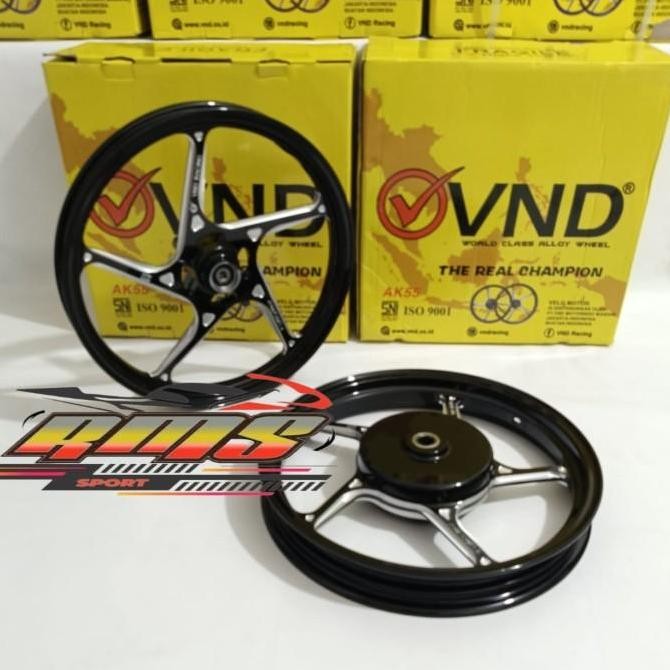 Velg Racing VND Ak 55 160 185 Ring 14 Mio Sporty Fino Mio J Mio Soul - Biru, Mio m3/Gear