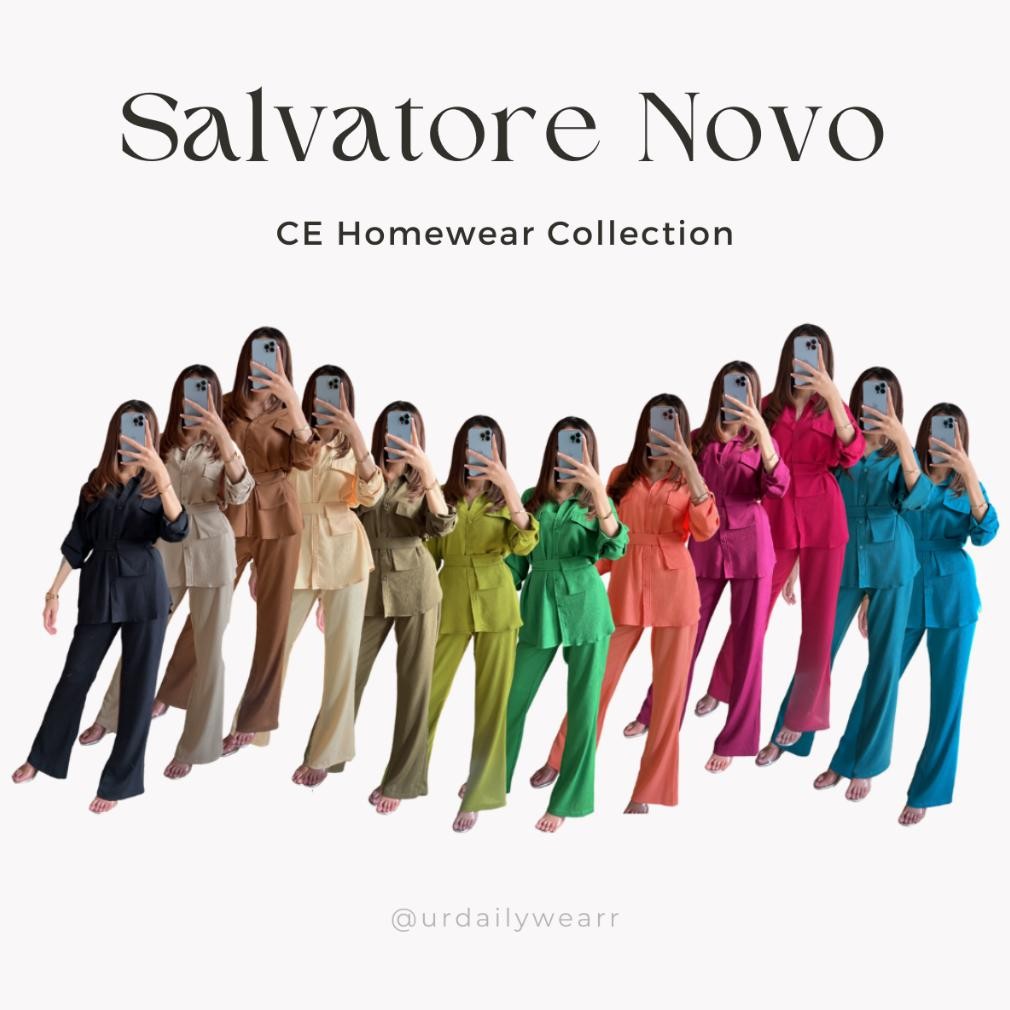 Cod Ce Homeware Baju Oneset Kondangan Stelan Fashion Wanita Muslim One Set Premium Pakaian Terbaru L