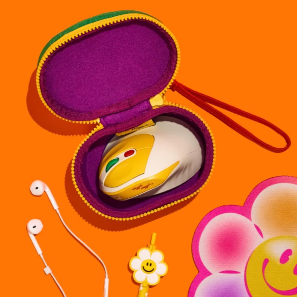 Wiggle Wiggle ABKO x Wiggle Wiggle Vertical Mouse - Ivory