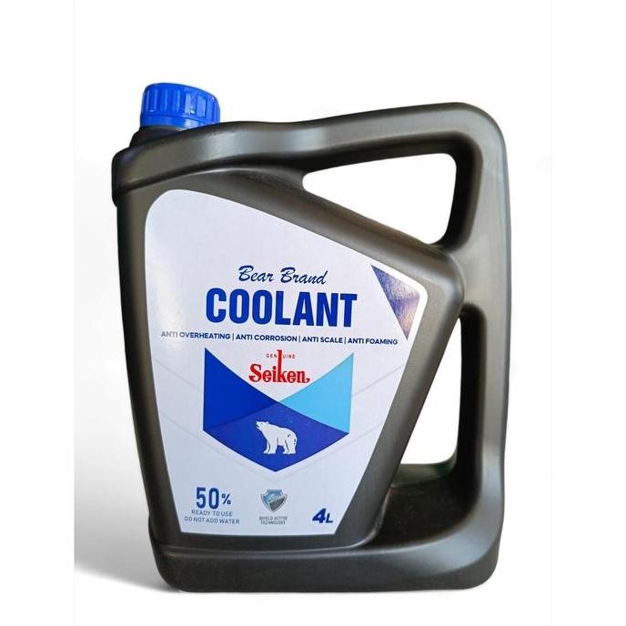 Air Radiator Coolant 50% Mobil Seiken Japan Biru 4 Liter Galon Terbaik
