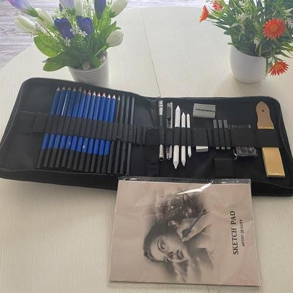 

BEBAS ONGKIR - Sketch Pensil Pisau Penghapus dan Pensil Gambar untuk 33 PCS Set