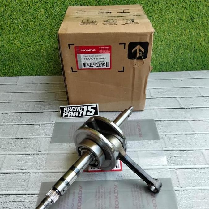 KRUK AS ASSY CRANKSHAFT HONDA KEV/GN5 Grand Supra lama Astrea Supra x lama