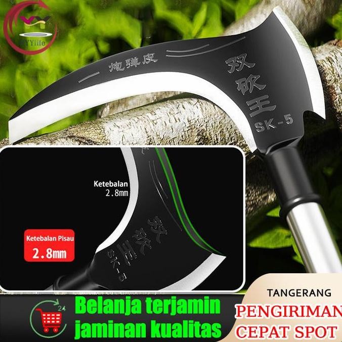 Sabit Arit Potong Rumput /Arit Sawit / Sabit Kapak / Kapak Egrek Bend