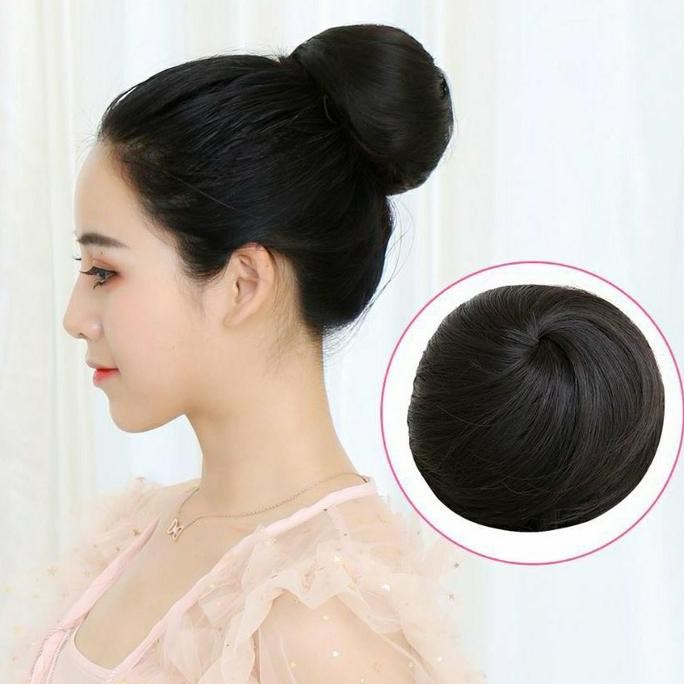 Funbun Cepol Bun Sanggul Modern Korea Hair Sanggul Praktis