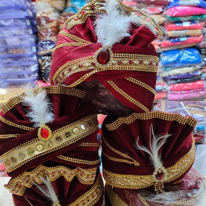 TOPI INDIA / TURBAN INDIA / TOPI LAKI INDIA / PAGRI HIJAB TURBAN TERBARU ASLI 100% ORIGINAL OFFICIAL