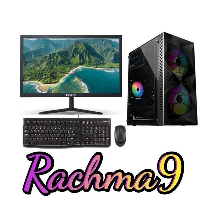 Pc Rakitan Core I7 2600 Gen 2 Ssd+Hdd Full Set New Stok