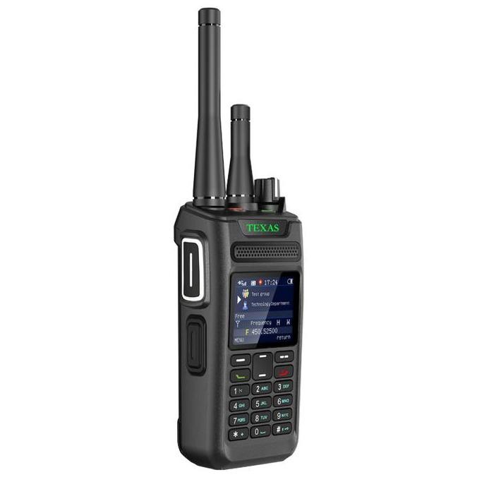 HT HYBRID POC WITH ANALOG 4G WALKIE TALKIE murah