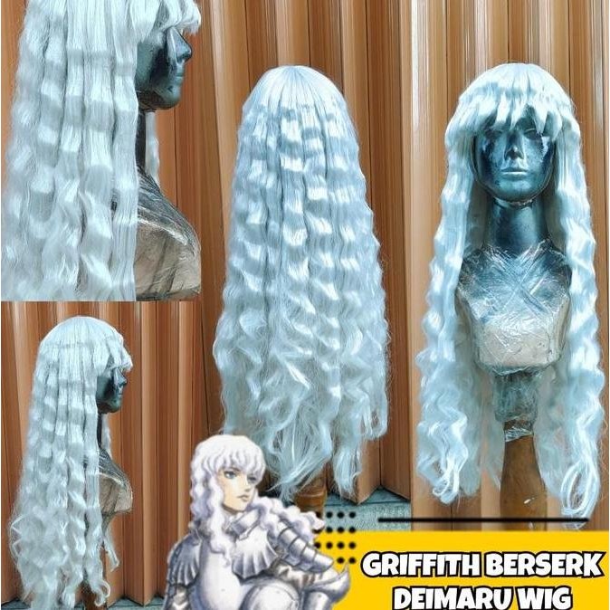 Wig Cosplay Griffith Anime Berserk Rambut Palsu DeiMaru