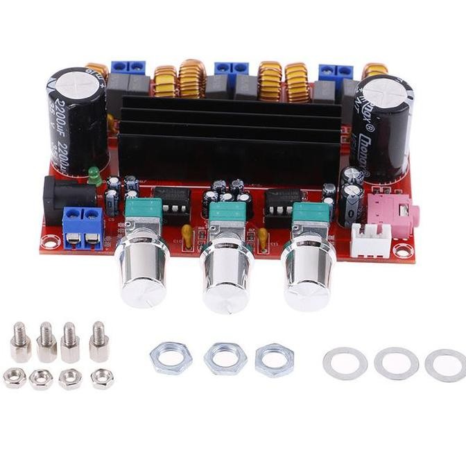 Ic Ori Versi 1 32 Pin Tpa3116D2 2.1 Power Amplifier Class D Mh-139 2X50W 1X100W Kit Subwoofer Dc 12-