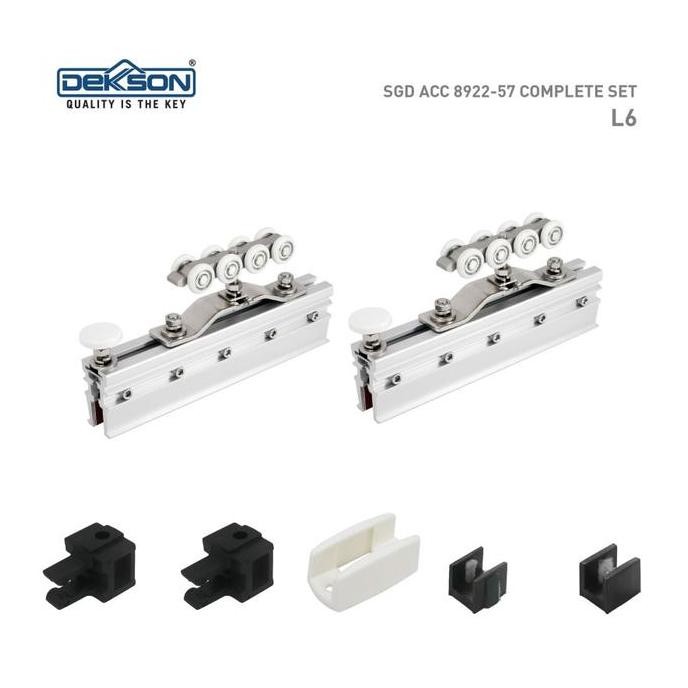 Sliding Glass Door Acc Dekkson SGD ACC 8922-57 - L6 Complete Set