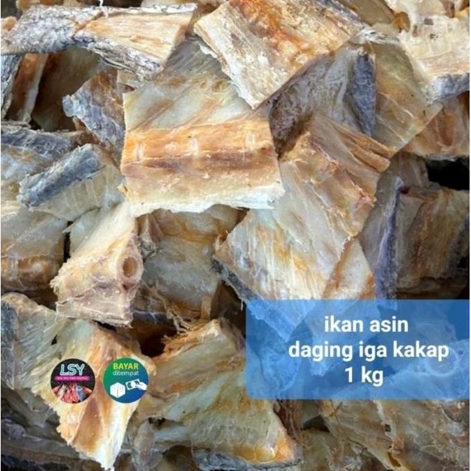 

Ikan Asin Daging Iga Kakap 1 Kg