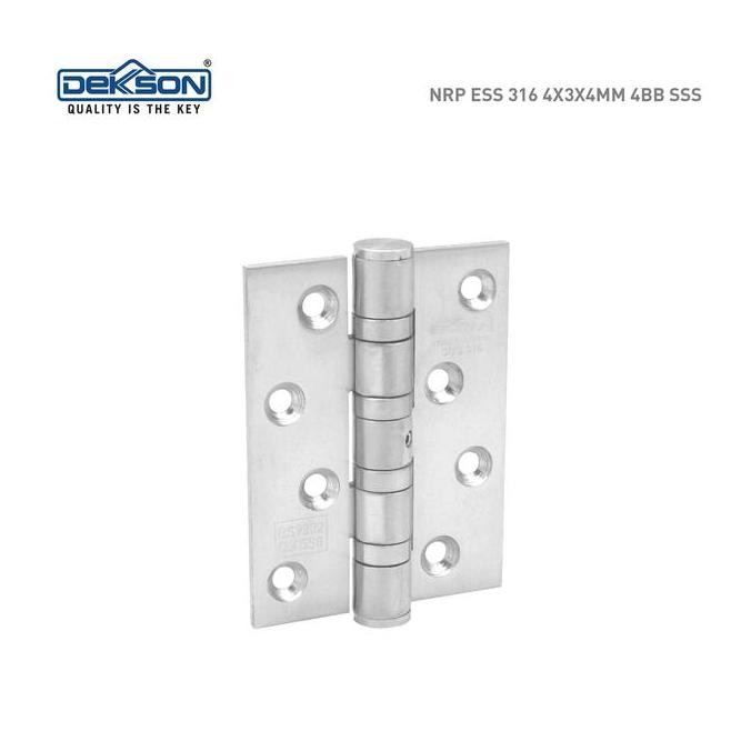 Engsel Pintu Dekkson NRP Stainless SUS 316 (3", 4", 5", 6")