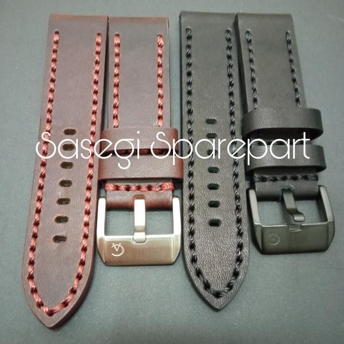 baru Tali Strap Jam Tangan Kulit Alexandre Christie Strap Kulit AC Asli