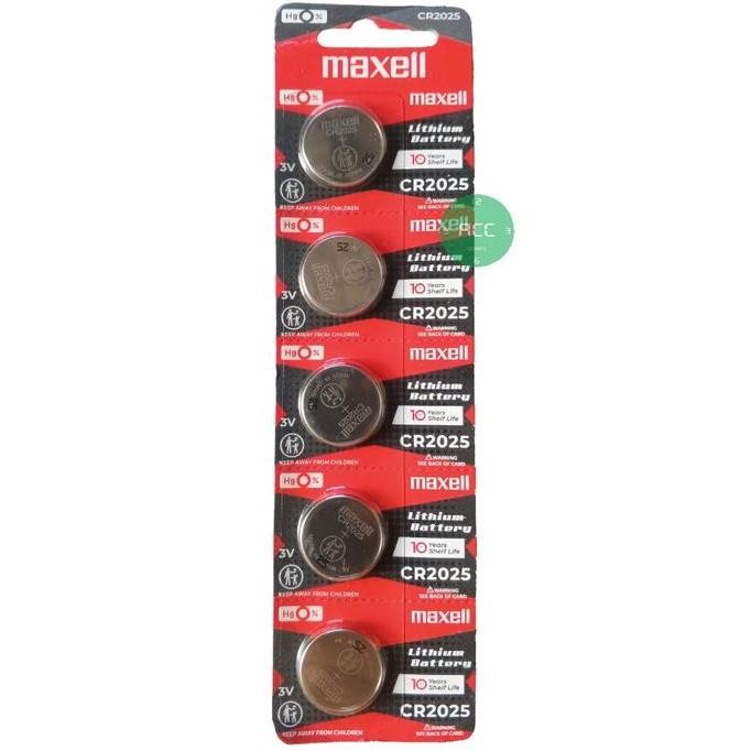 Baterai Maxell CR2025 Original Made In Japan murah