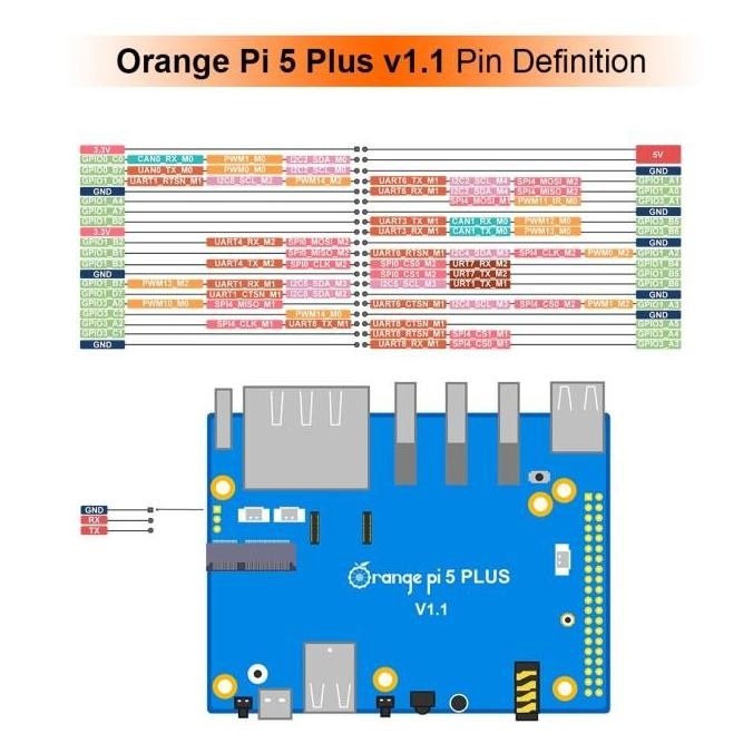 Orange Pi 5 Plus - 16Gb Ram New Stok