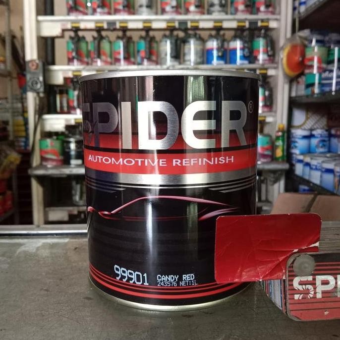 Cat Spider Candytone Red/Merah Candy/Candy Red/99901/Merah Transparan