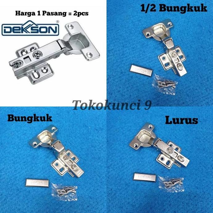 Engsel Sendok Slow Motion Dekkson Lurus - full bongkok SS Dekson