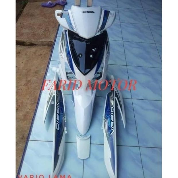 Full Body Halus Vario Lama Vario 110 Karbu Putih