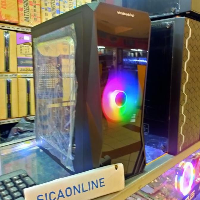 Pc Rakitan Core I7 Ram 16 Gb Hdd 500 Gb Ssd 512 New Stok