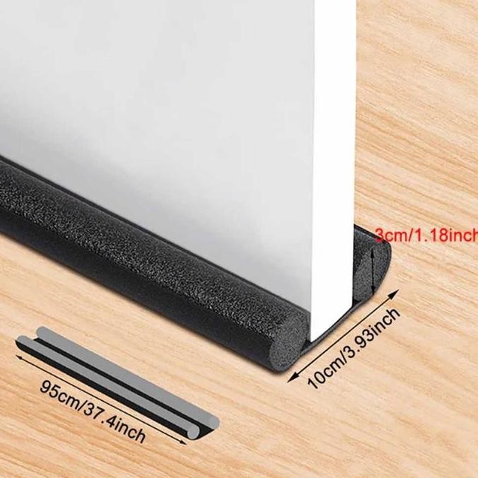 Karet Lis Penghalang Debu Serangga Bawah Pintu Rumah Bottom Seal Door murah