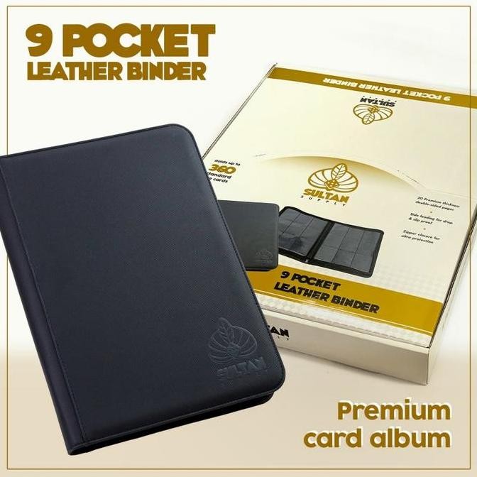 

Sultan Pocket Binder Portfolio Album 4 pocket 9 pocket 180 360 kartu