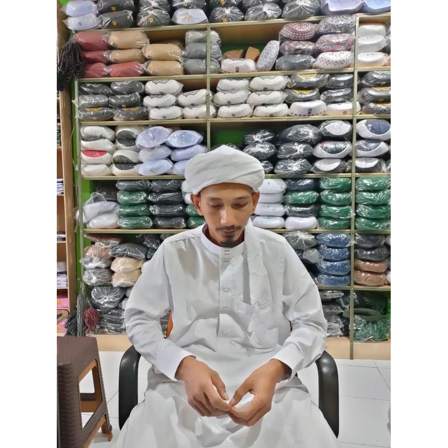 baru  Peci Imamah Permanen Sorban Imamah Permanen/Imamah permanen