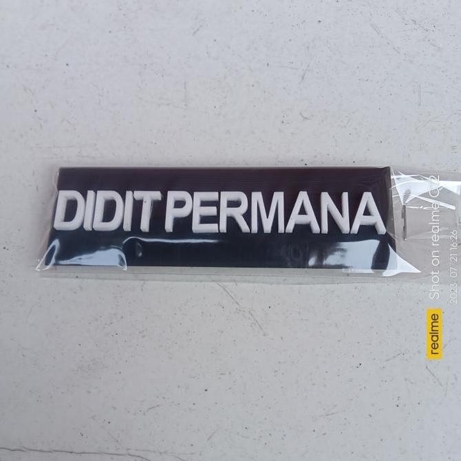 

READY Name Tag/Nama Dada Timbul NEW