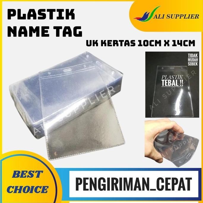 

READY Plastik Nama / Name Tag / Plastik Cover / Plastik Pengenal NEW