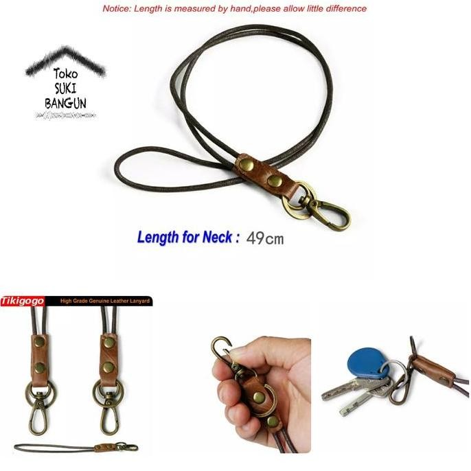 

READY NT-002 Tali Lanyard Name Tag ID Card Strap Nylon Model VINTAGE NEW