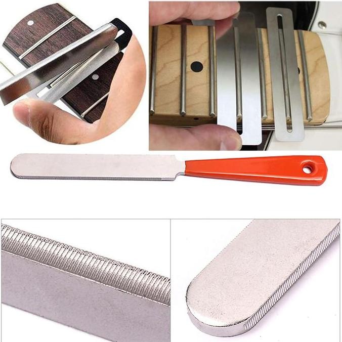 restock  Stainless Fret File Gitar Crowning Luthier Tool Fret Gitar