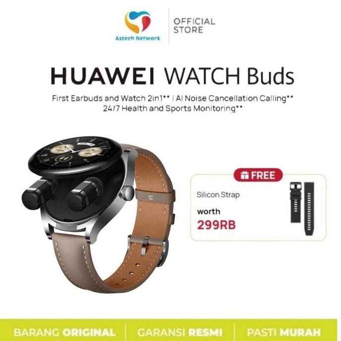 NEW HUAWEI WATCH BUDS GARANSI RESMI
