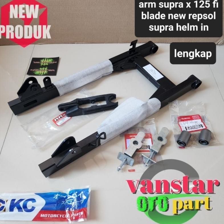 swing arm BLADE NEW REPSOL SUPRA X 125 FI SUPRA INJEKSI supra x 125 helm in