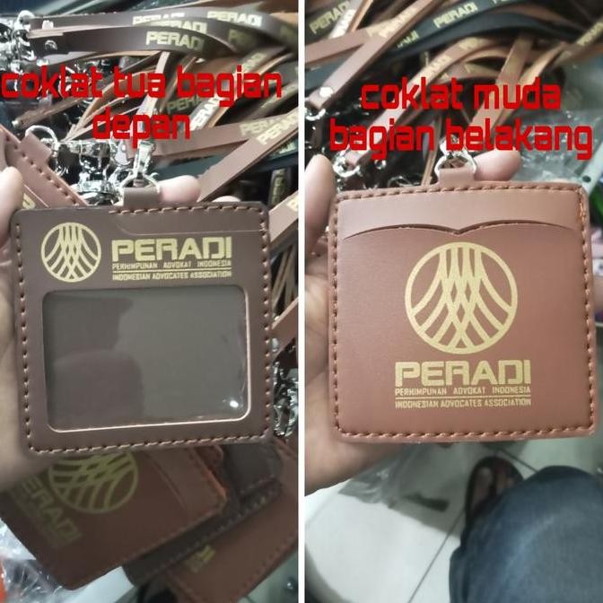 

READY tempat id card PERADI model tidur NEW