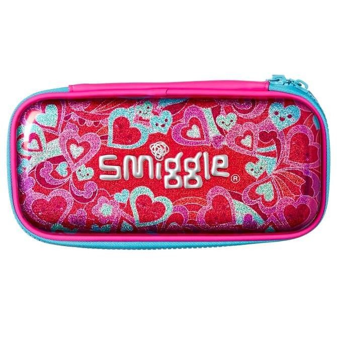 

READY Smiggle Hardtop Pencil Case Double ZIPPER Small Kualitas Original