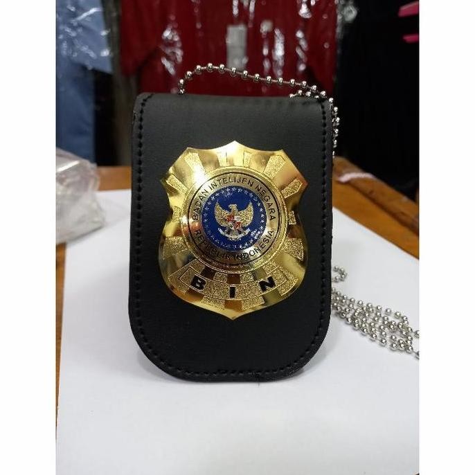 

READY Dompet KTA BIN Badan Intelijen Negara Kalung Lencana BIN NEW