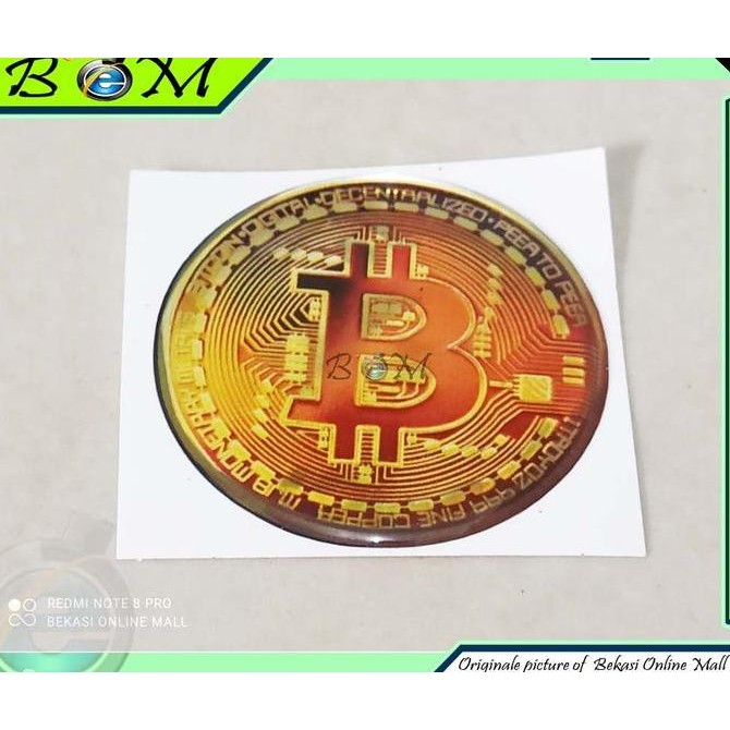

stiker emblem logo timbul koin coin crypto kripto bitcoin btc 1
