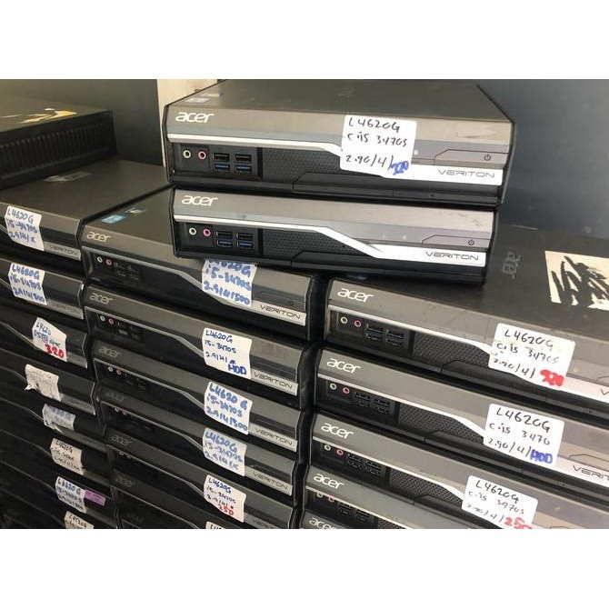 Obral Mini Pc Acer Veriton Core I5 Gen3 - 4Gb - 250Gb - Low Watt New Stok