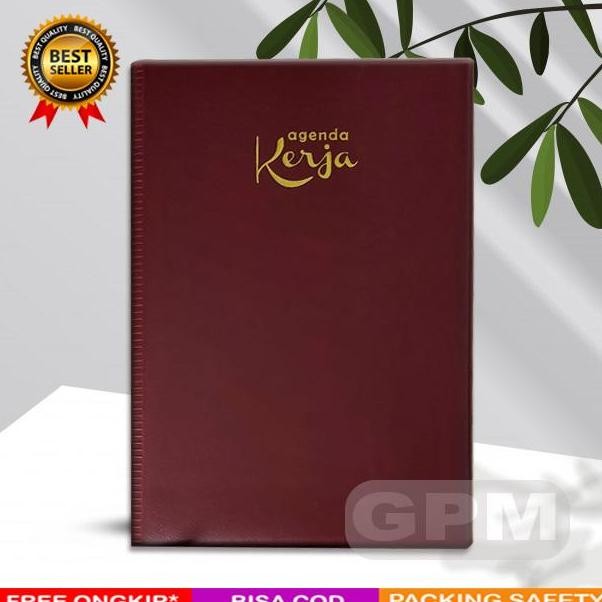 

READY Buku Agenda Kerja Hard Cover Kalf | Elegan & Ekslusif | 15 x 21 cm NEW