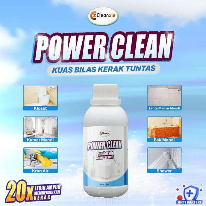 Cleanzie Power Clean Pembersih Noda Keramik Porcelain Wastafel Cleaner