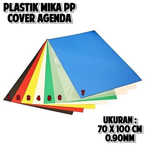 

READY Plastik Mika Sampul Cover Agenda / Alas Tas Lembaran 70x100cm 1mm NEW