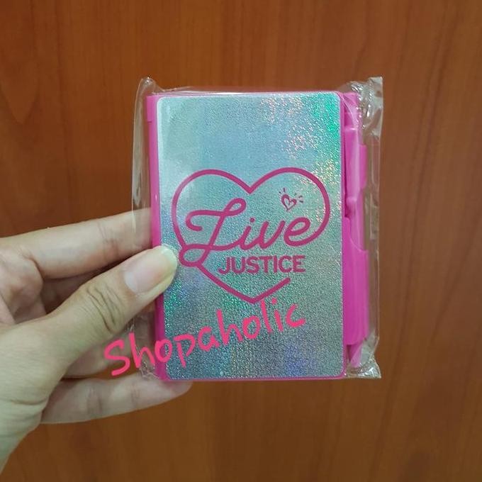 

READY Buku note book Justice ORIginal Live Justice Girl NEW